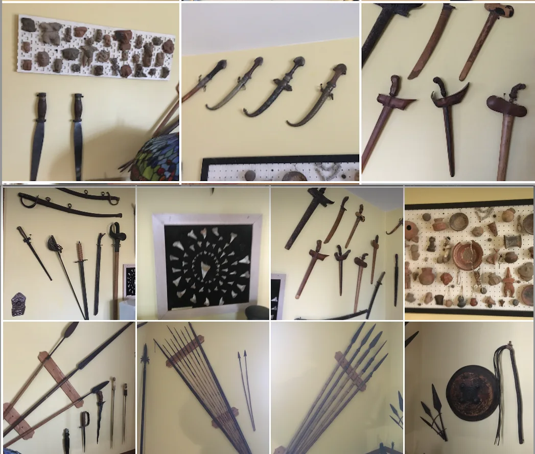 Unique Historical Artifacts & Antique Weapons Collection Seeking Creative Opportunities